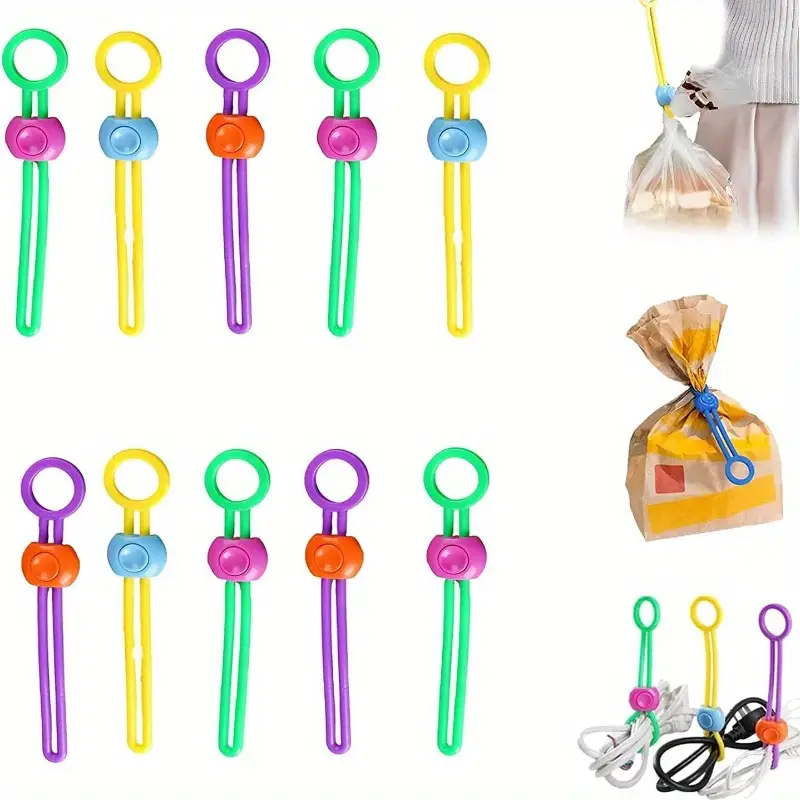 Snacks Food Labels - Plastic Snack Bag Clips Food Storage