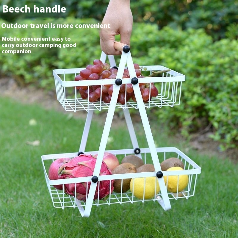 New 2 3 Tiers Countertop Fruit - Food Snacks Basket ulasan dan harga