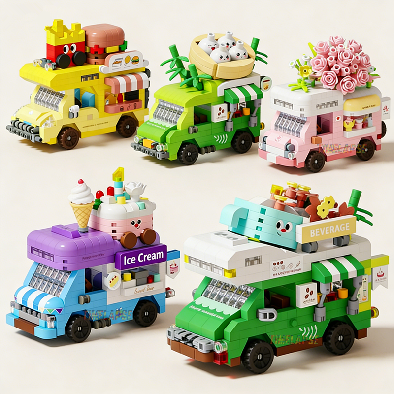 NEW DIY Coffee Car Buns Food T - Food Snacks Drinks ulasan dan harga
