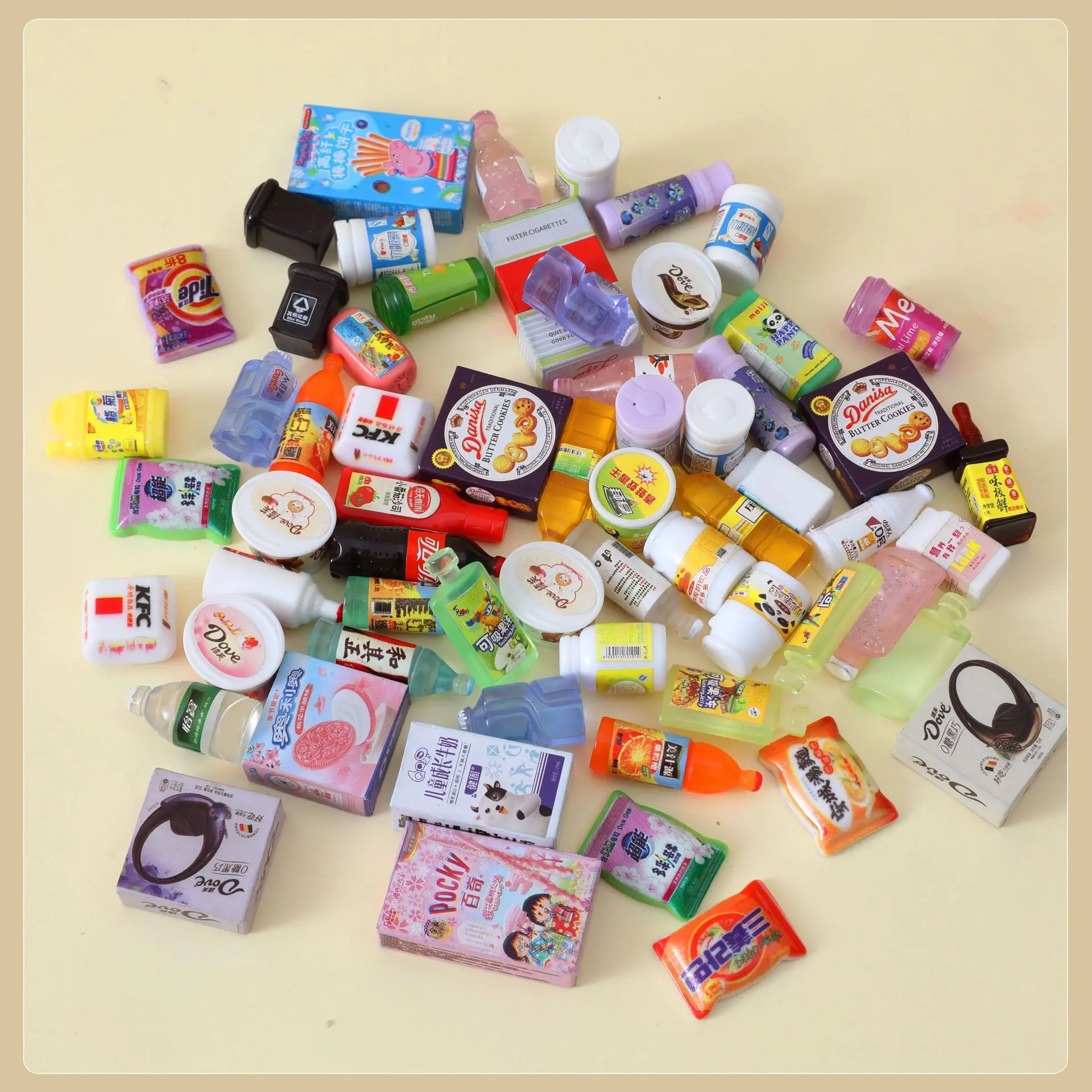 Mini simulation supermarket fo - Food Snacks Drinks ulasan dan harga
