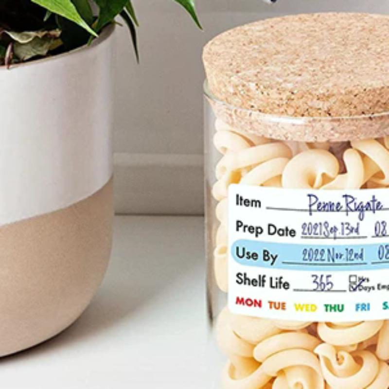300Pcs/Roll Kitchen Date Food  - Snacks Food Labels ulasan dan harga