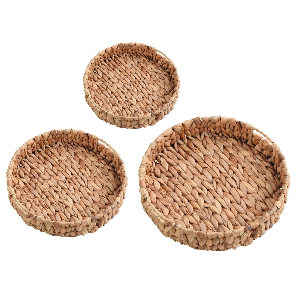 Rattan Wicker Basket Handwoven - Food Snacks Basket ulasan dan harga
