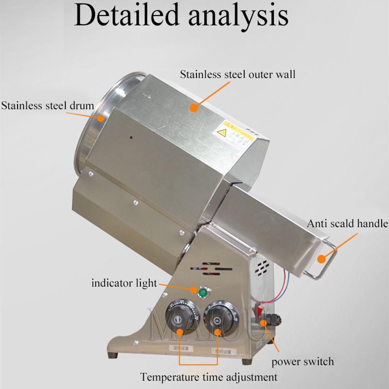 Stainless Steel Electric 1500W - Roasted Nut Mix ulasan dan harga