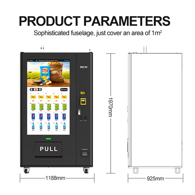 TCN Elevator Vending Machine f - Food Snacks Drinks ulasan dan harga