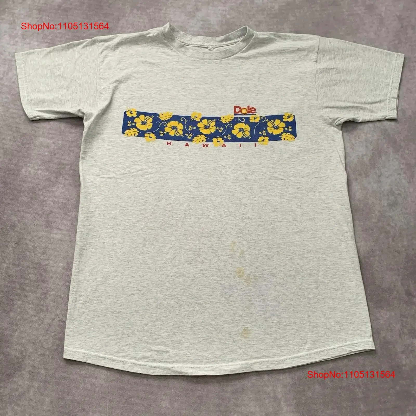 Vintage Dole Hawaii T Shirt Si - Food Snacks Company ulasan dan harga