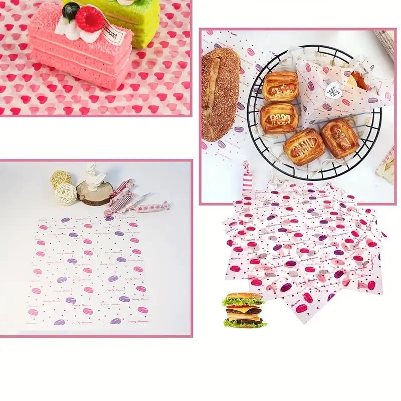 Colorful Patterned Wax Paper 5 - Food Snacks Basket ulasan dan harga