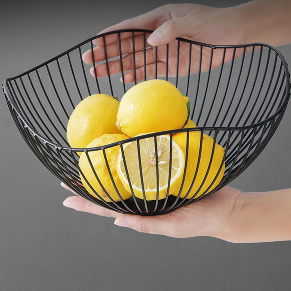 Metal Fruit Basket Simple Frui - Food Snacks Basket ulasan dan harga