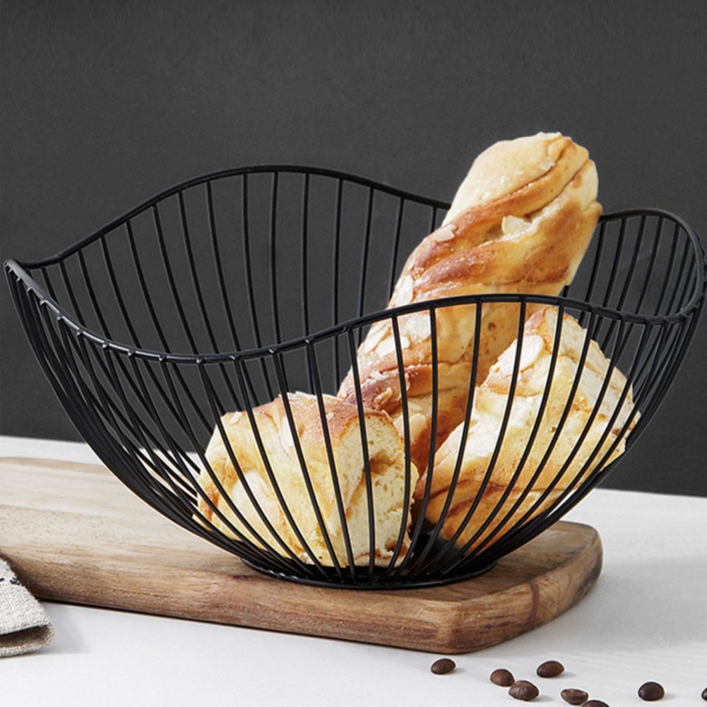 Metal Fruit Basket Simple Frui - Food Snacks Basket ulasan dan harga