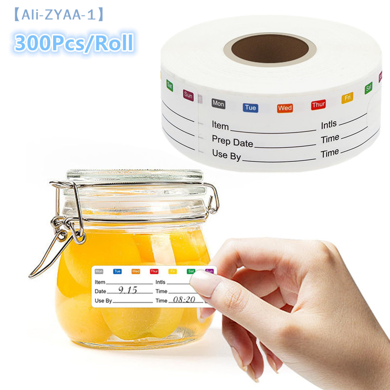 【ZYAA-1】300Pcs/Roll Kitchen Da - Snacks Food Labels ulasan dan harga