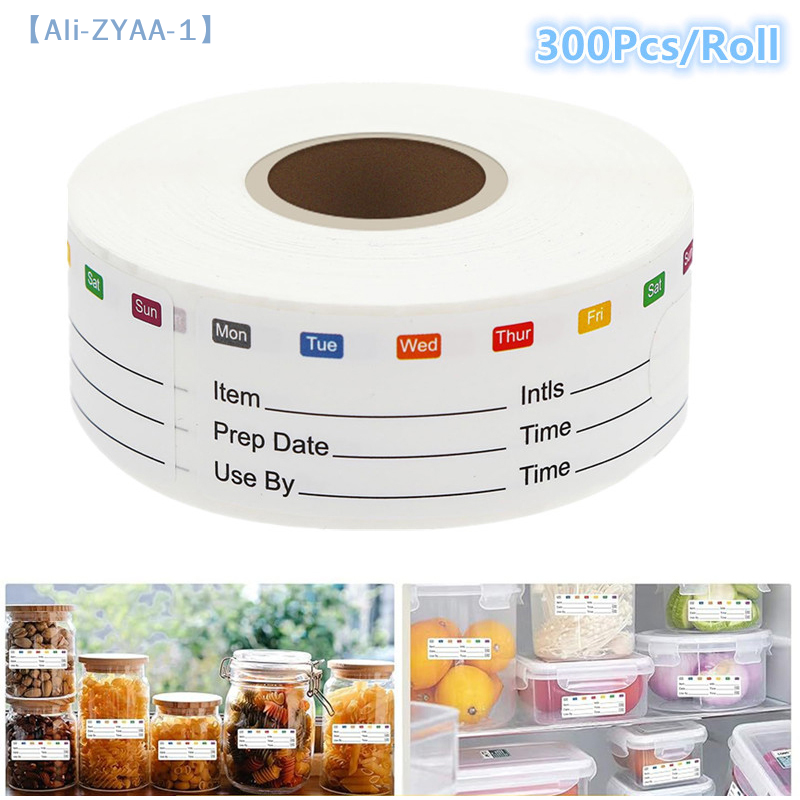 【ZYAA-1】300Pcs/Roll Kitchen Da - Snacks Food Labels ulasan dan harga