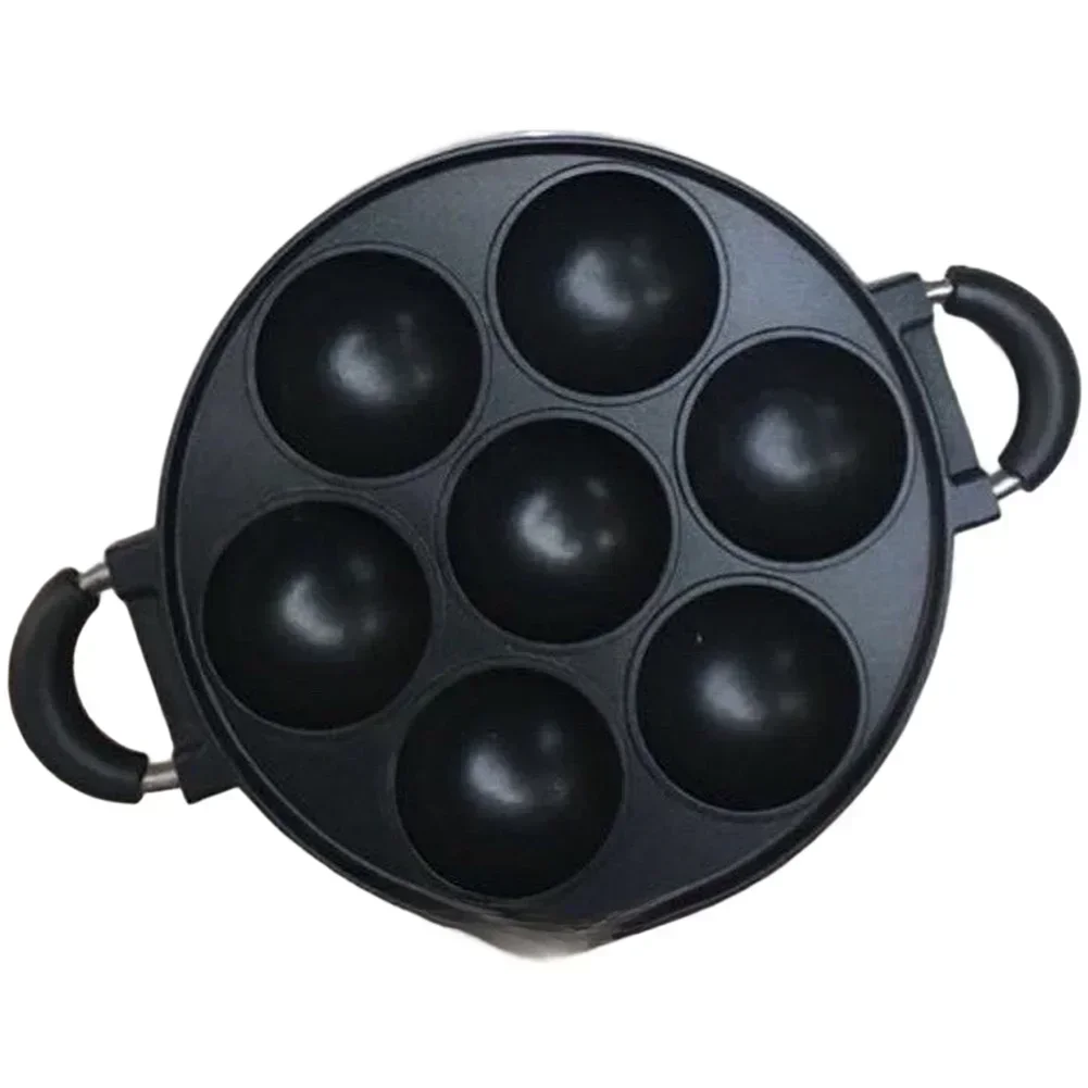 Black Takoyaki Pan Aluminum Al - Food Snacks Distribution ulasan dan harga
