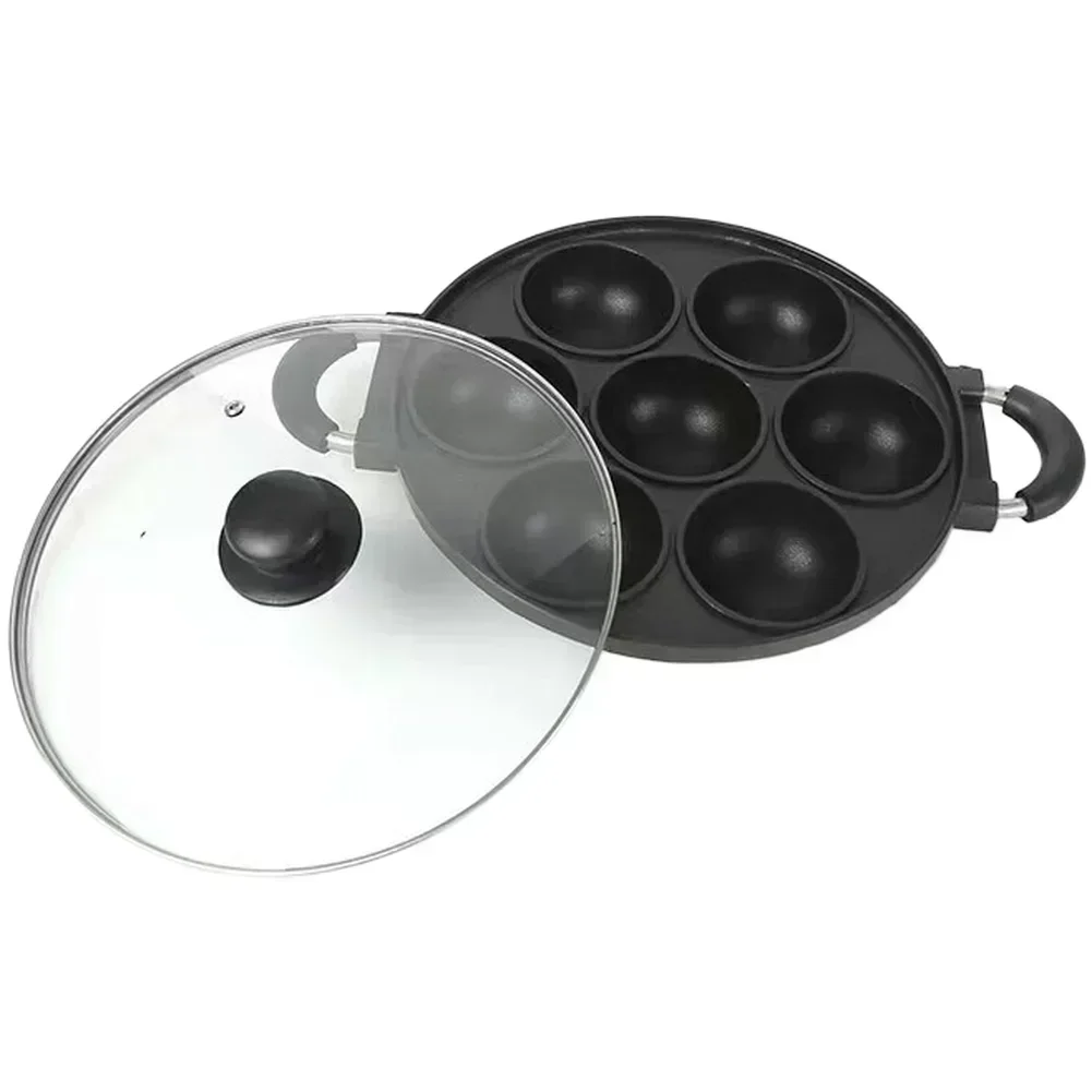 Black Takoyaki Pan Aluminum Al - Food Snacks Distribution ulasan dan harga