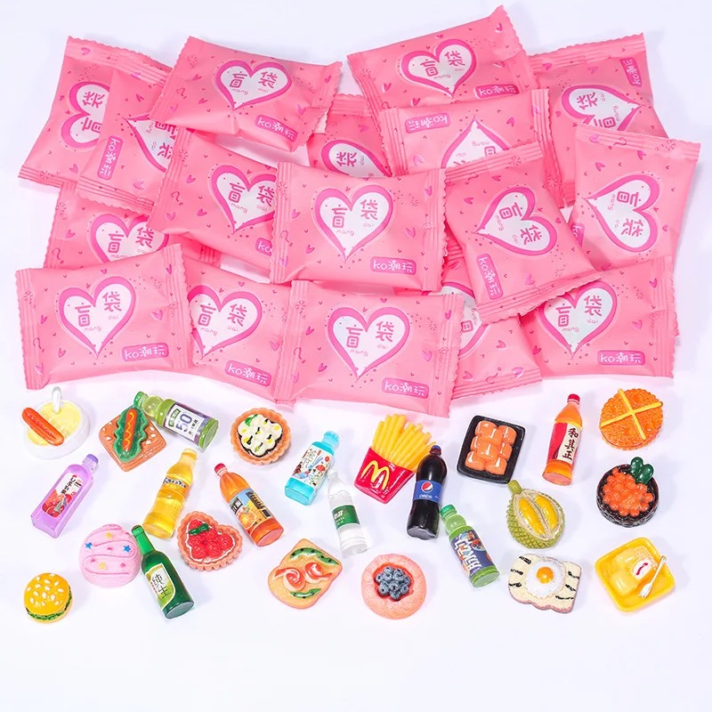 /Random Style Bag Miniature Fo - Food Snacks Drinks ulasan dan harga