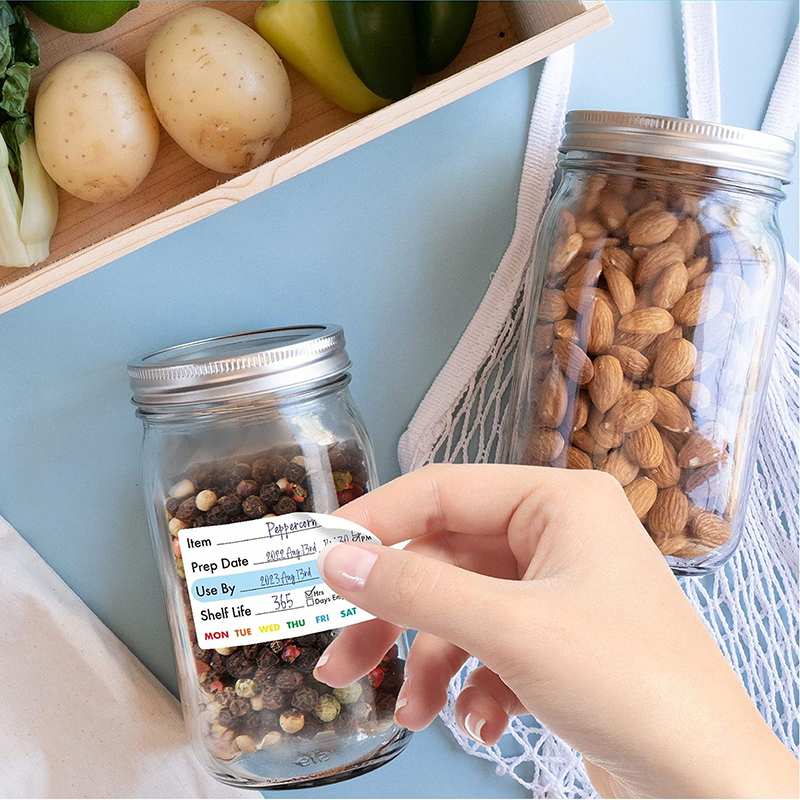 Label Stationery Sticker Snack - Snacks Food Labels ulasan dan harga