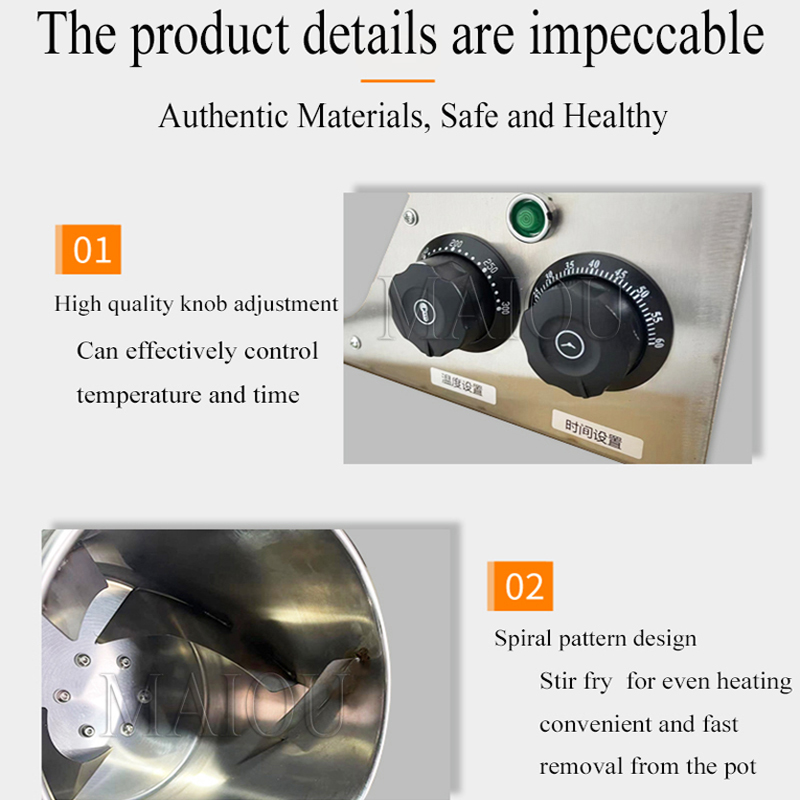 Coffee Bean Baking Machine Ses - Roasted Nut Mix ulasan dan harga