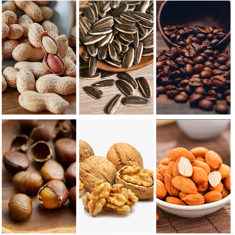 220V 1500W Commercial Chestnut - Roasted Nut Mix ulasan dan harga