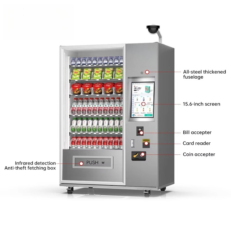 Customized Unattended Smart Sn - Food Snacks Drinks ulasan dan harga