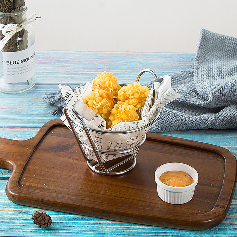 French Fries Basket Snack Buck - Food Snacks Basket ulasan dan harga