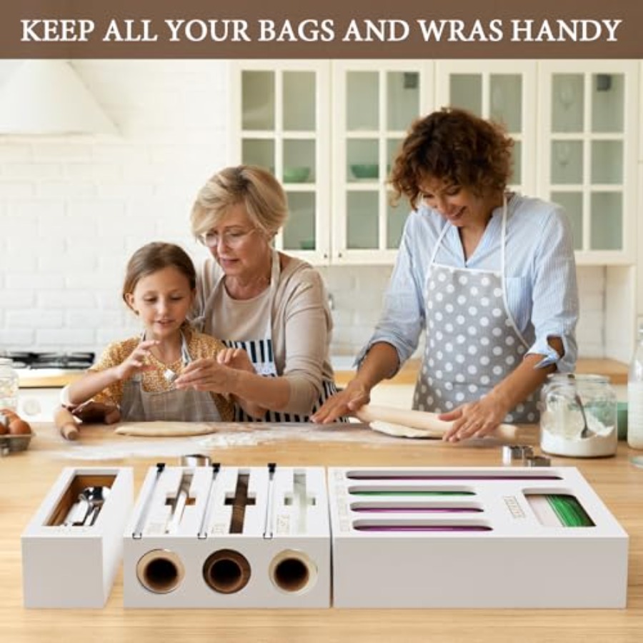 Kitchen Drawer Organizer for B - Snacks Food Labels ulasan dan harga