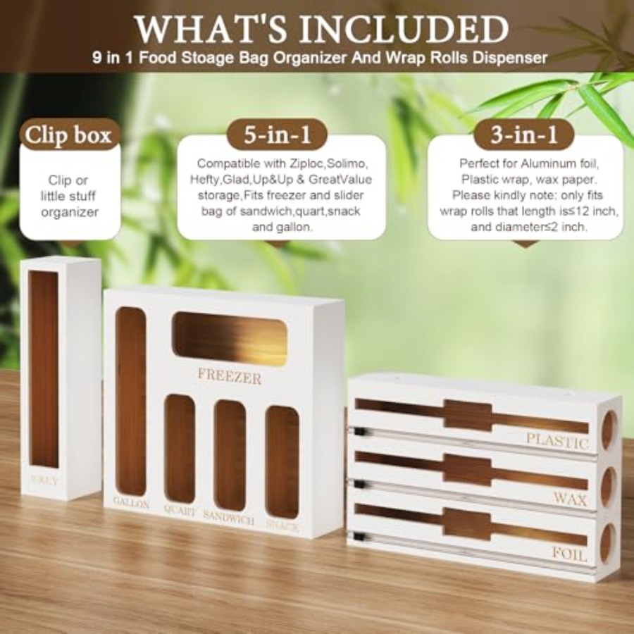 Kitchen Drawer Organizer for B - Snacks Food Labels ulasan dan harga